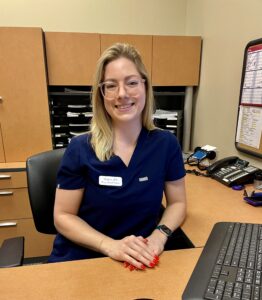 Megan Liner, Registered Nurse and Center Director